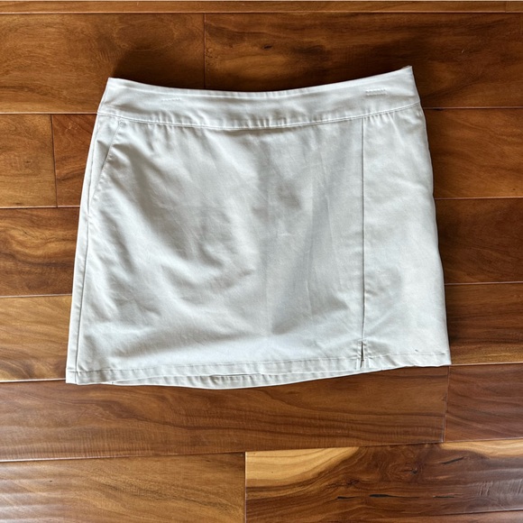 adidas Dresses & Skirts - Adidas ClimaCool Skirt Skort in Cream Color size 6